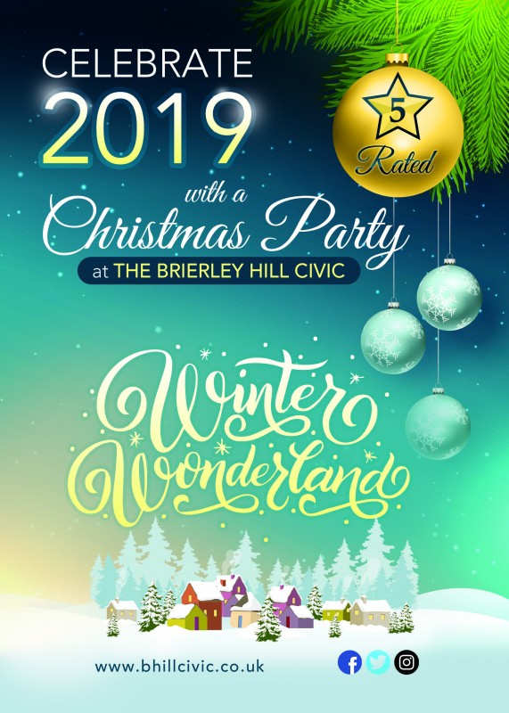 Winter Wonderland Christmas Party Night Winter Wonderland Christmas Party Night