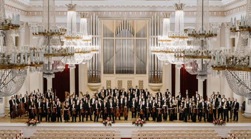 St. Petersburg Philharmonic Orchestra. Photo by Stas Levshin